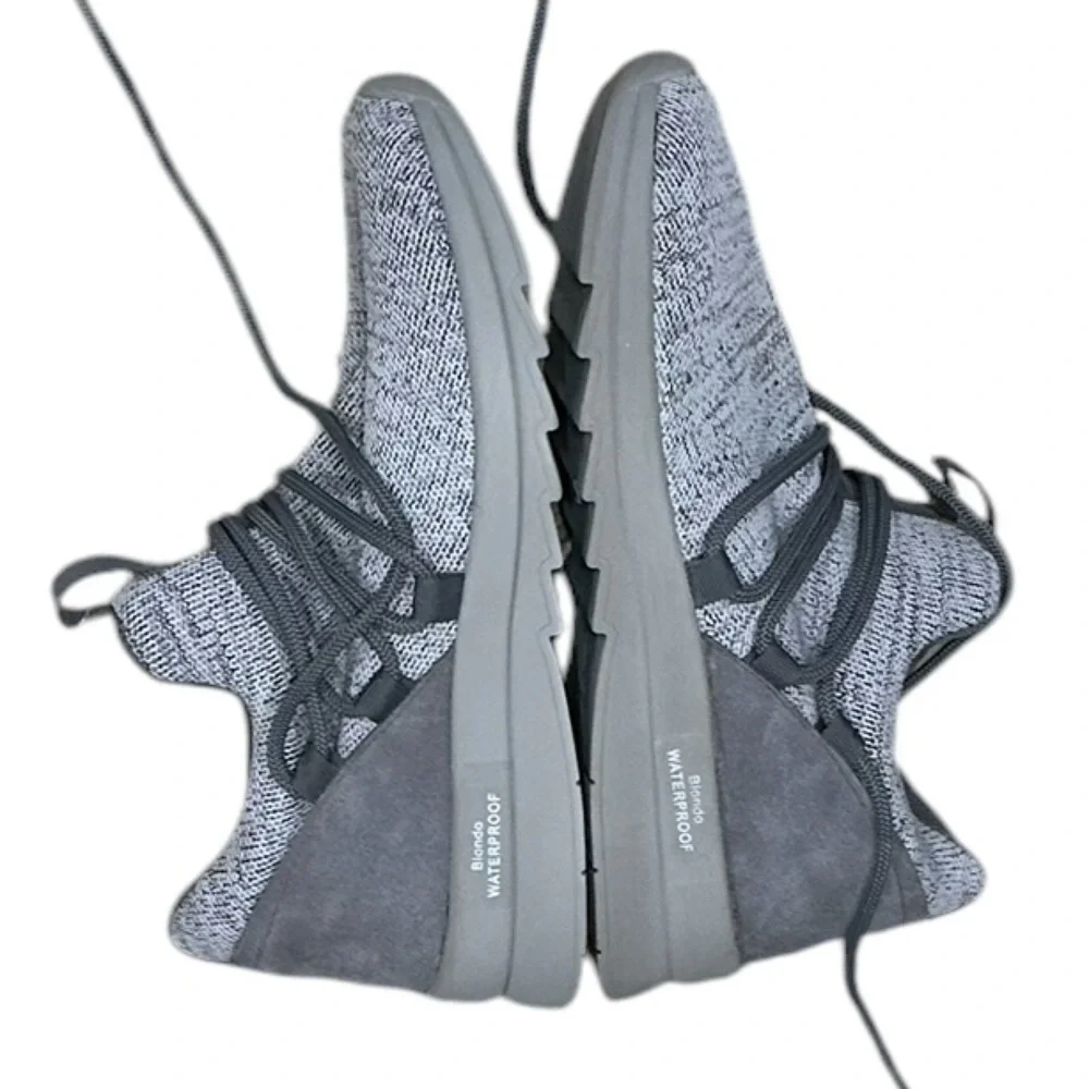 NEW Blondo Selina Waterproof Sneakers in Gray - Size 8 - Picture 5 of 7